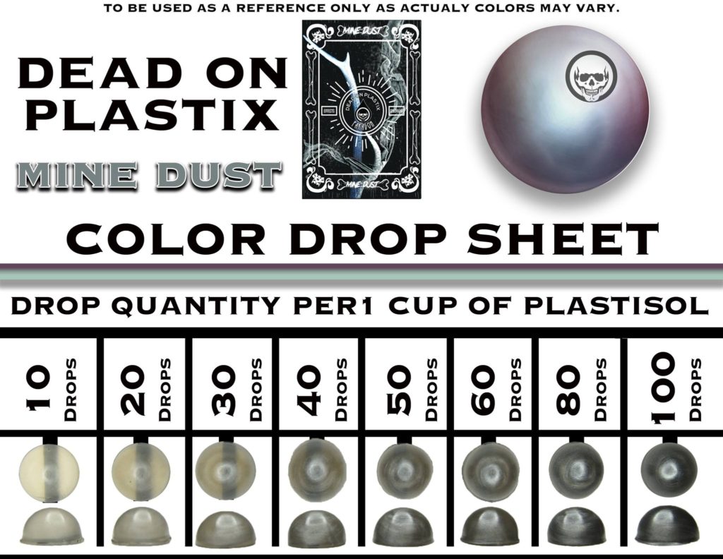 Color drop count pages – Dead On Plastix