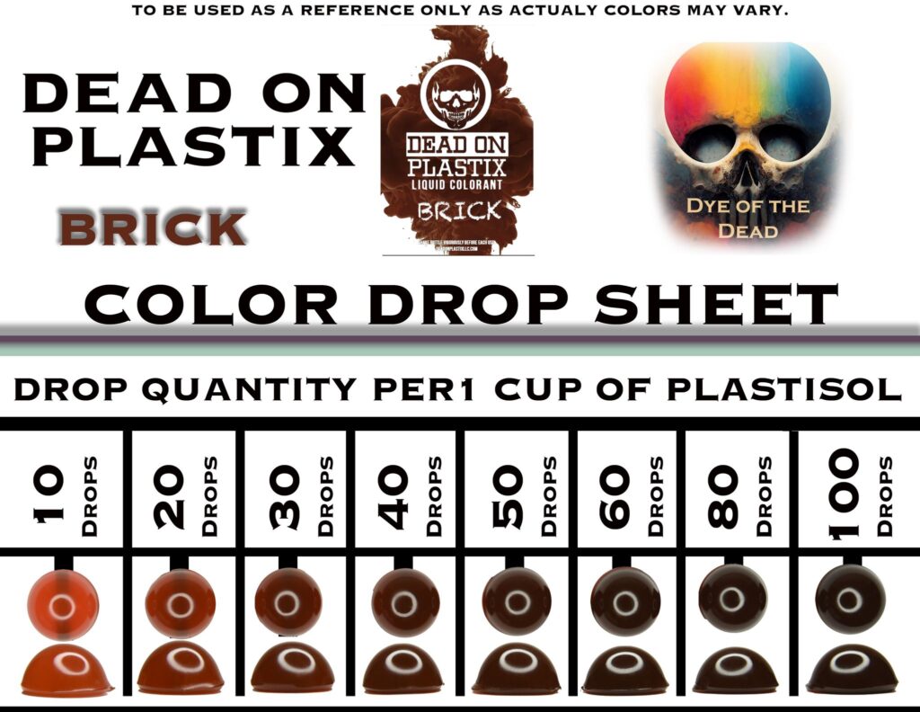 Color drop count pages – Dead On Plastix